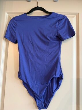 Royal Blue Short-Sleeve Bodysuit